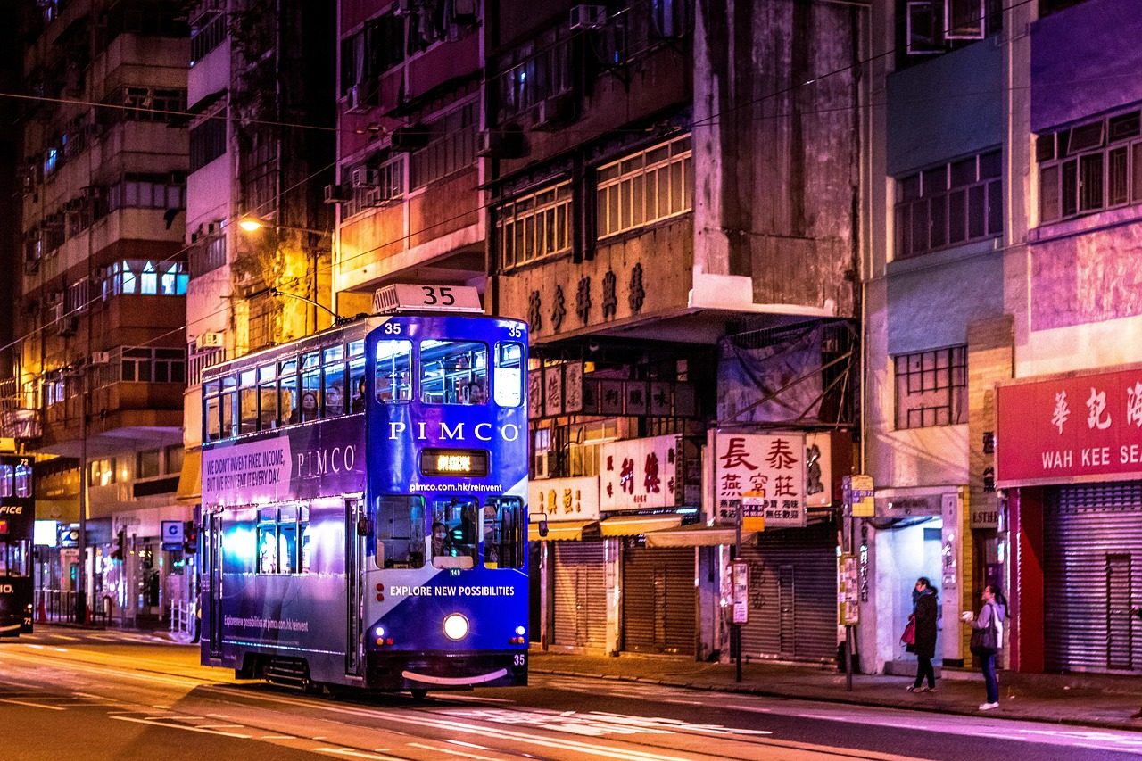 hong kong, night, city, cityscape, street, architecture, asia, building, bus, people, tourism, old, hong kong, hong kong, hong kong, hong kong, hong kong, bus, bus, bus